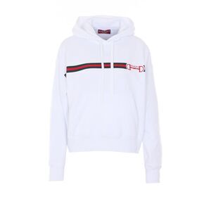 Gucci Women Gucci Clamp Logo Hoodie